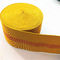 70mm رنگ زرد الاستیک Ufistery Webbing صندلی صندلی 20٪ -30٪ طول تامین کننده