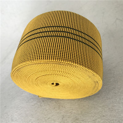 چین 70٪ ضخامت توری عرض 7cm مبل زنجبیل رنگ زرد ساخته شده توسط لاستیک مالزی تامین کننده